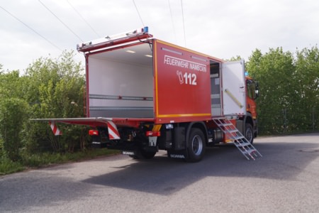 HENSEL Fahrzeugbau Auslieferungsfoto