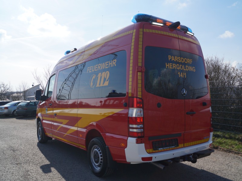 HENSEL Fahrzeugbau Auslieferungsfoto