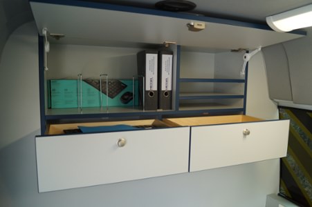 Einsatzleit-Drohnenfahrzeug (verkauft), Detailansicht
