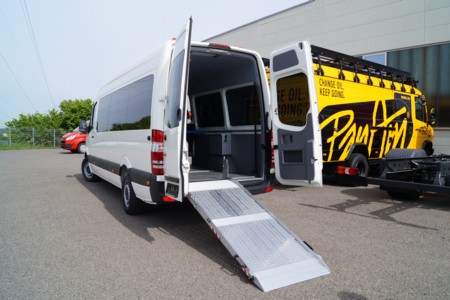Umbau Sprinter - Daimler AG, Würzburg, Detailansicht