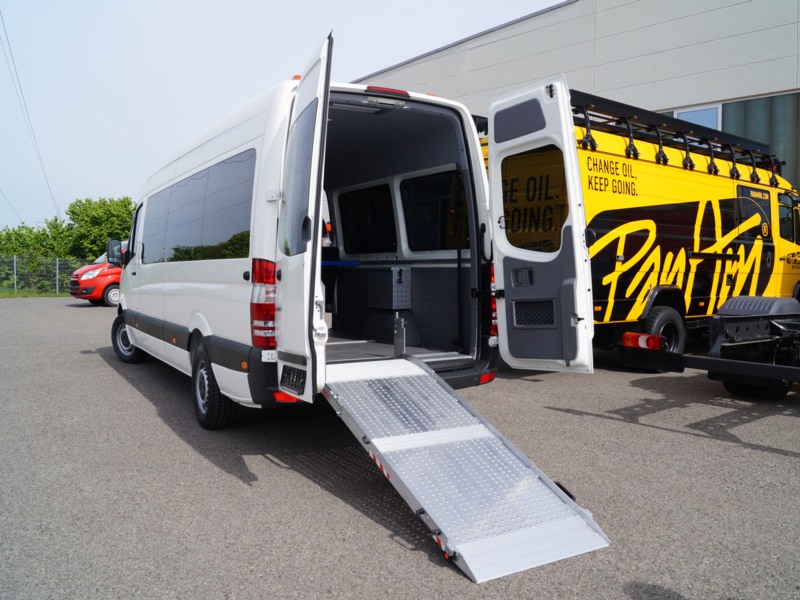 HENSEL Fahrzeugbau - Umbau Sprinter - Daimler AG, Würzburg, Kunde: Daimler AG