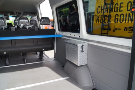 Umbau Sprinter - Daimler AG, Würzburg, Detailansicht