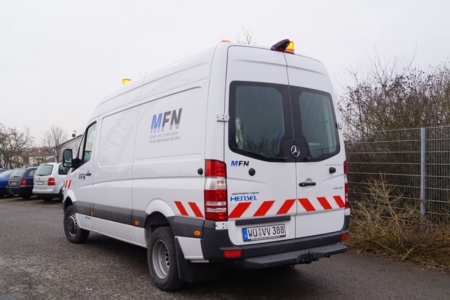 Sortimo Ausbau - Mainfranken Netze Würzburg von HENSEL Fahrzeugbau