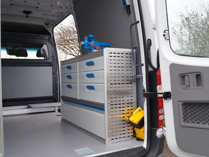 HENSEL Fahrzeugbau - Sortimo Ausbau - Mainfranken Netze Würzburg, Kunde: Mainfranken Netze GmbH