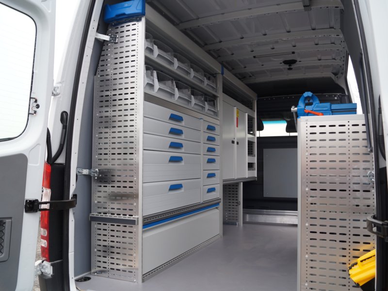 HENSEL Fahrzeugbau - Sortimo Ausbau - Mainfranken Netze Würzburg, Kunde: Mainfranken Netze GmbH