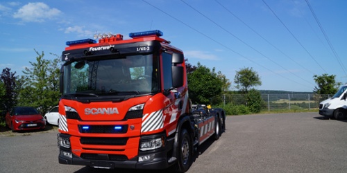WLF - Scania Möglingen, Location/customer: SCANIA Vertrieb und Service GmbH, Chassis: SCANIA P 420 B6x2, Type: WLF - HENSEL Fahrzeugbau - delivered customer vehicle