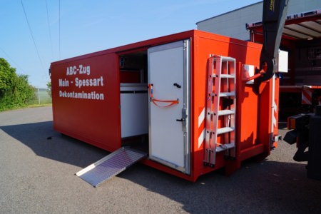 Umrüstung Tetra und Umbau Abrollbehälter - Main-Spessart, Detailansicht