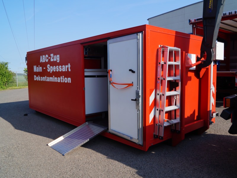 HENSEL Fahrzeugbau - Umrüstung Tetra und Umbau Abrollbehälter - Main-Spessart, Kunde: Landratsamt Main-Spessart