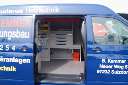 Sortimo Umbau - Kemmer, Sulzdorf, Detailansicht
