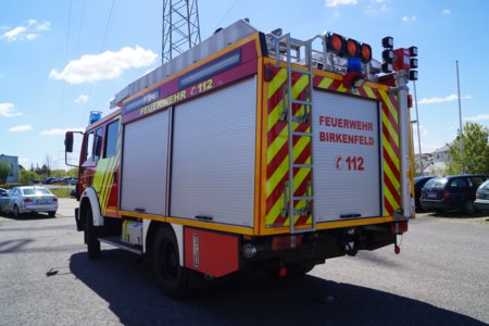 Lichtmast am Heck anbringen - Birkenfeld von HENSEL Fahrzeugbau