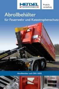 Abrollbehälter - HENSEL Fahrzeugbau