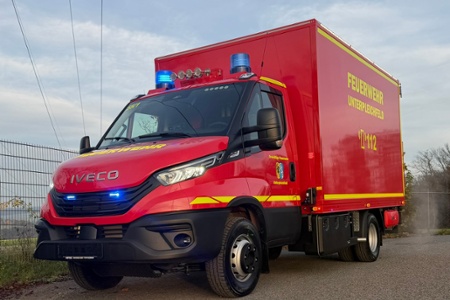 GW-L1 - Unterpleichfeld, Location/customer: Gemeinde Unterpleichfeld, Chassis: IVECO Daily 70C18 HA8/P, Type: GW-L1 - HENSEL Fahrzeugbau - delivered customer vehicle