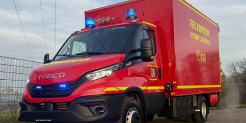 GW-L1 - Unterpleichfeld, Ort/Kunde: Gemeinde Unterpleichfeld, Fahrzeug: IVECO Daily 70C18 HA8/P, Typ: GW-L1 - HENSEL Fahrzeugbau - Auslieferung Kundenfahrzeug