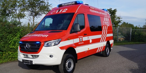 ELW1 - Dietenhofen, Ort/Kunde: Markt Dietenhofen, Fahrzeug: MB Sprinter 419cdi 4x4HD, Typ: ELW1 - HENSEL Fahrzeugbau - Auslieferung Kundenfahrzeug