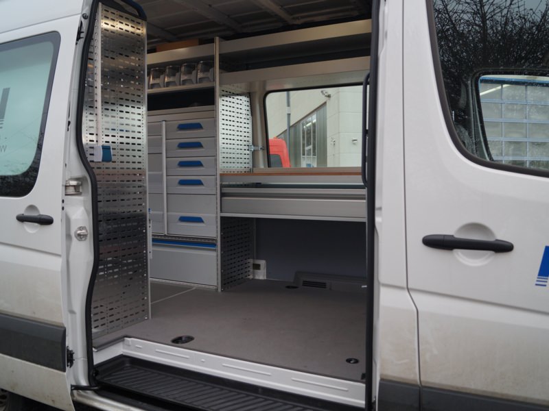 HENSEL Fahrzeugbau - Sortimo Ausbau - Mainfranken Netze, Würzburg, Kunde: Mainfranken Netze GmbH