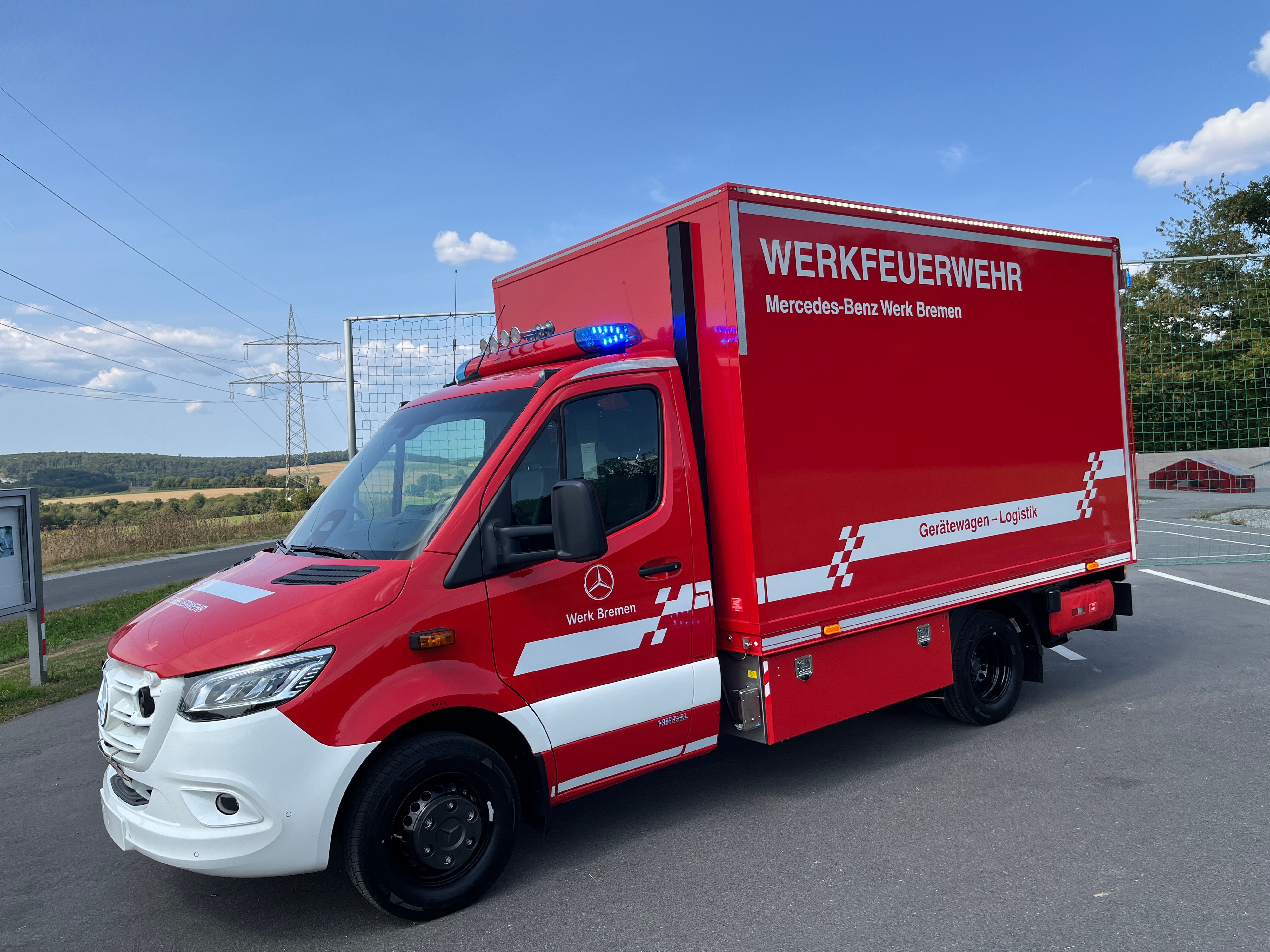 GW-L - WF MB Bremen, Ort/Kunde: Mercedes-Benz AG, Fahrzeug: MB Sprinter 519, Typ: GW-L1 - HENSEL Fahrzeugbau - Auslieferung Kundenfahrzeug