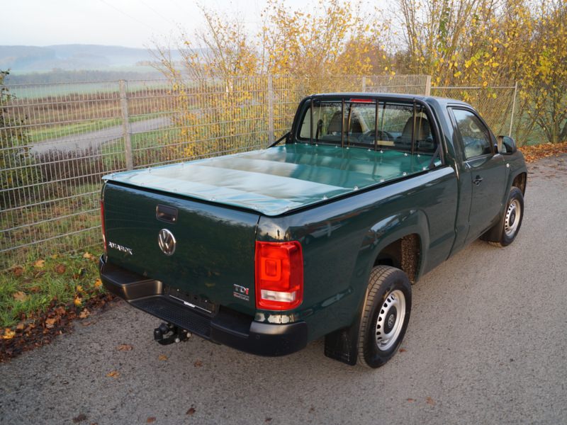 HENSEL Fahrzeugbau - Laderaumabdeckung Amarok - Spindler, Würzburg, Kunde: Spindler GmbH & Co KG