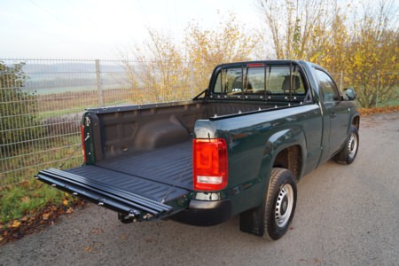 Laderaumabdeckung Amarok - Spindler, Würzburg, Detailansicht