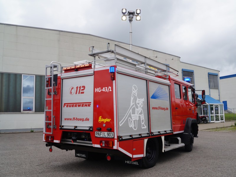 HENSEL Fahrzeugbau Auslieferungsfoto