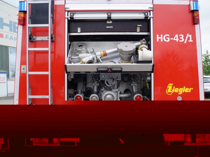 HENSEL Fahrzeugbau - Umbau und Modernisierung Löschfahrzeug - Reichertshofen / Hög, Kunde: Hög