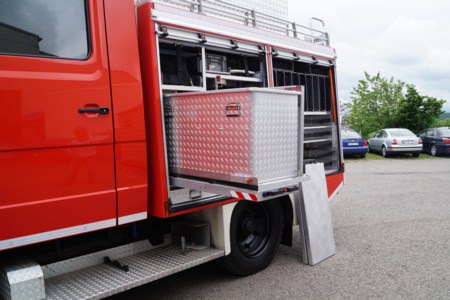 Umbau und Modernisierung Löschfahrzeug - Reichertshofen / Hög, Detailansicht
