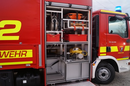 HENSEL Fahrzeugbau - MZF2 - Freiwillige Feuerwehr Wöllstein, Kunde: Freiwillige Feuerwehr Wöllstein