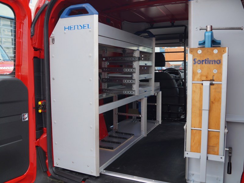 HENSEL Fahrzeugbau - Sortimo Ausbau - Wander, Waldbrunn, Kunde: Bernhard Wander GmbH