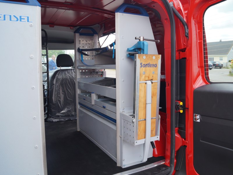 HENSEL Fahrzeugbau - Sortimo Ausbau - Wander, Waldbrunn, Kunde: Bernhard Wander GmbH