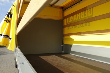 HENSEL Fahrzeugbau - 2x Pritschenaufbau Marktheidenfeld, Kunde: Gebhardt Bauzentrum GmbH & Co. KG