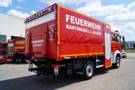 Vers-LKW - Martinszell, Detailansicht