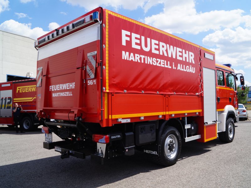 HENSEL Fahrzeugbau - Vers-LKW - Martinszell, Kunde: Martinszell