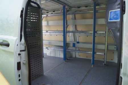 Sortimo-Ausbau - Fa. Rauch, Freudenberg, Detailansicht