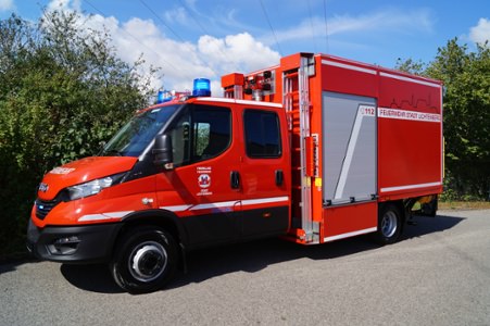 TSF-L Lichtenberg, Ort/Kunde: Stadt Lichtenberg, Fahrzeug: IVECO Daily, Typ: TSF-Logistik - HENSEL Fahrzeugbau - Auslieferung Kundenfahrzeug