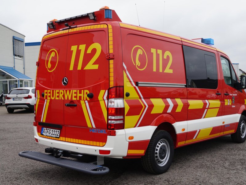 HENSEL Fahrzeugbau Auslieferungsfoto