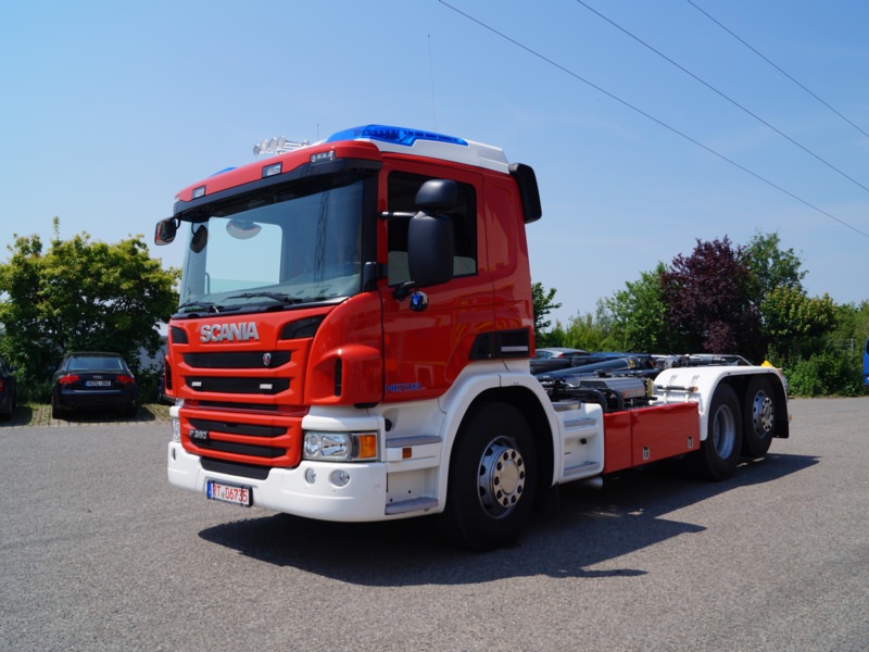 WLF - Pfullingen, Ort/Kunde: Pfullingen, Fahrzeug: Scania P360 LB6x2*4MNA, Typ: WLF - HENSEL Fahrzeugbau - Auslieferung Kundenfahrzeug