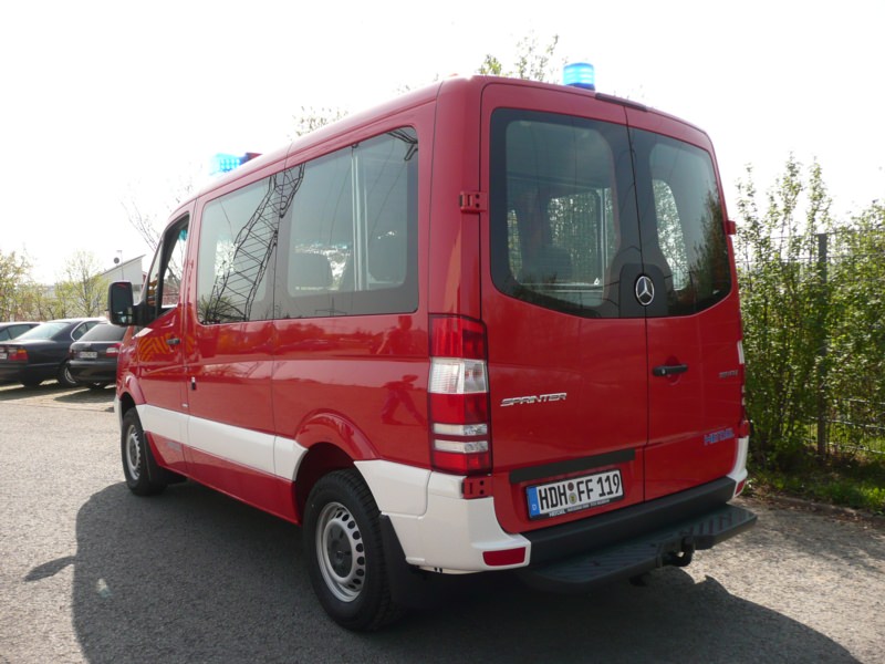 HENSEL Fahrzeugbau Auslieferungsfoto