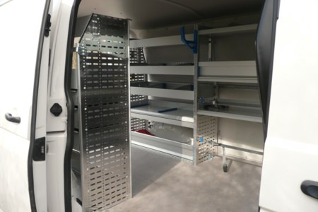 Sortimo Ausbau - Fa. Mezger, Schweinfurt, Detailansicht