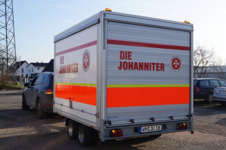 Ausbau Anhänger - Johanniter, Ingolstadt von HENSEL Fahrzeugbau