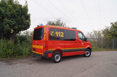 HENSEL Fahrzeugbau Auslieferungsfoto