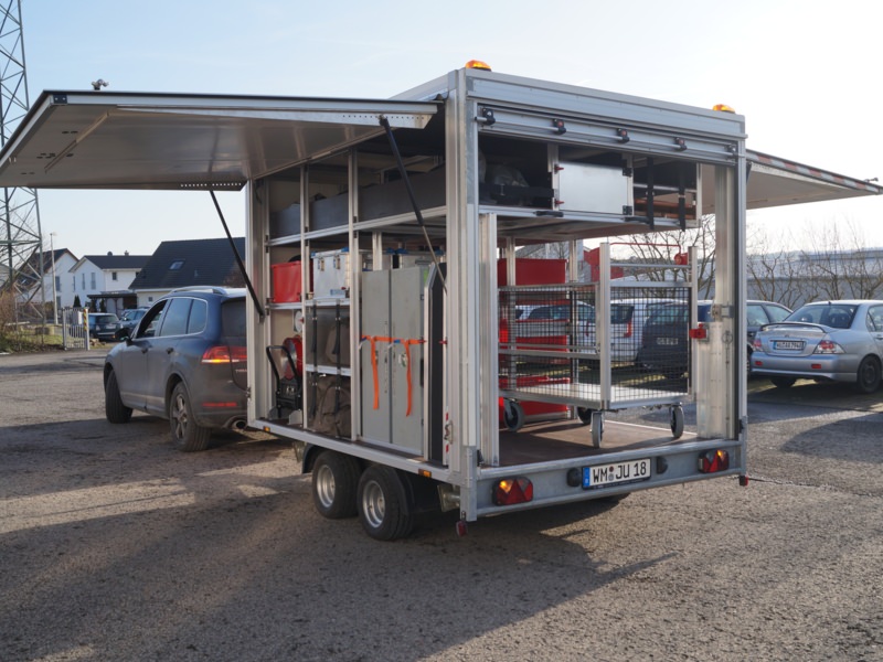 HENSEL Fahrzeugbau - Ausbau Anhänger - Johanniter, Ingolstadt, Kunde: Johanniter-Unfall-Hilfe e.V.