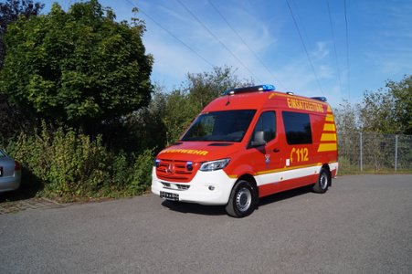 ELW1 - Seeheim-Jugenheim, Ort/Kunde: Gemeinde Seeheim-Jugenheim, Fahrzeug: MB Sprinter, Typ: ELW1 - HENSEL Fahrzeugbau - Auslieferung Kundenfahrzeug