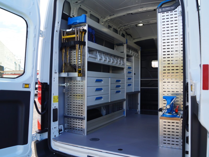 HENSEL Fahrzeugbau - Sortimo-Ausbau - Fa. Mainfranken Netze, Kunde: Mainfranken Netze GmbH