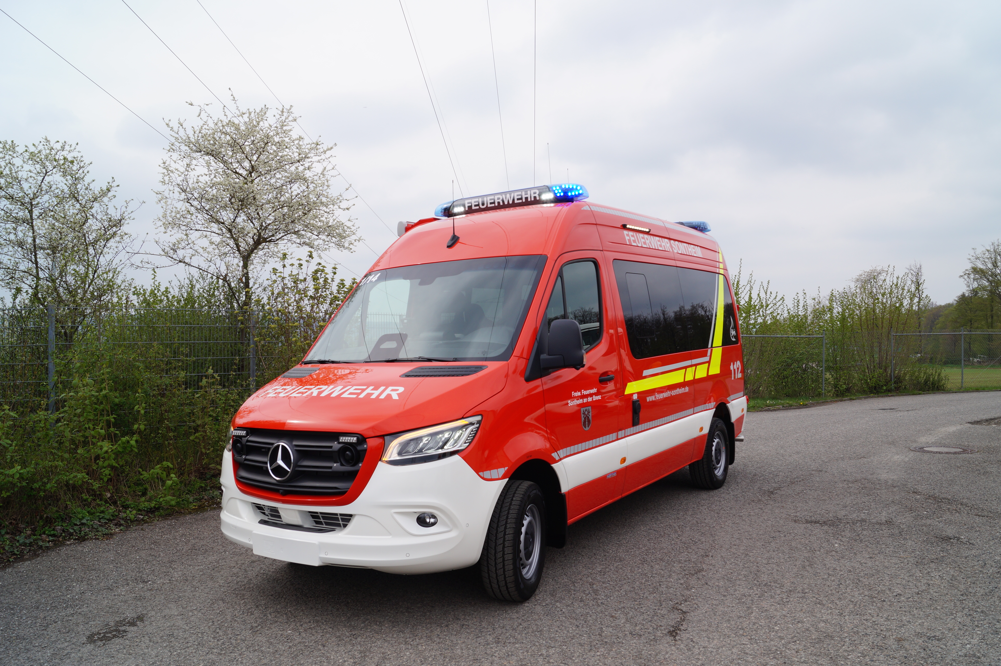 MZF - Sontheim, Ort/Kunde: Gemeinde Sontheim an der Brenz, Fahrzeug: MB Sprinter 419 CDI (3665) HD, Typ: MZF-MTW-MTF - HENSEL Fahrzeugbau - Auslieferung Kundenfahrzeug