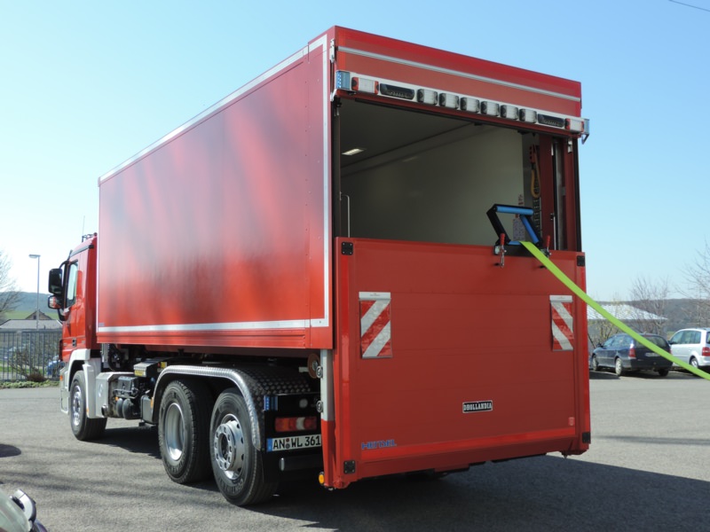 AB-Logistik - Herrieden, Ort/Kunde: Herrieden, Fahrzeug: Abrollbehälter, Typ: Abrollbehaelter - HENSEL Fahrzeugbau - Auslieferung Kundenfahrzeug