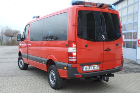 HENSEL Fahrzeugbau Auslieferungsfoto