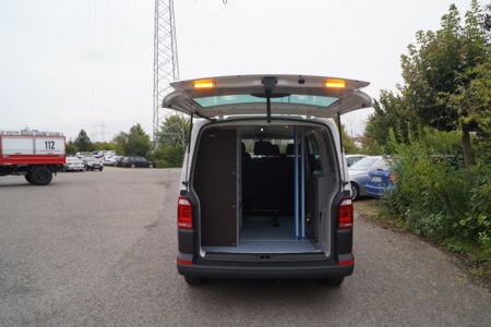 Umbau Einsatzfahrzeug - Mainfranken Netze Würzburg, Detailansicht