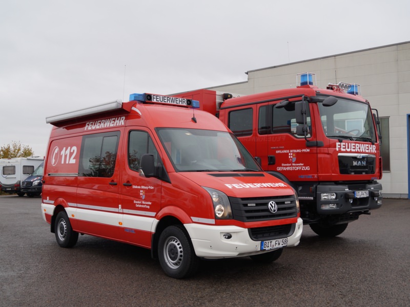 HENSEL Fahrzeugbau Auslieferungsfoto