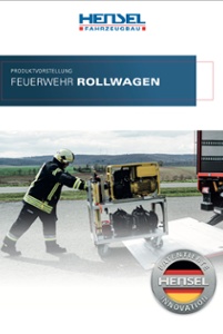 Feuerwehr Rollwagen - HENSEL Fahrzeugbau