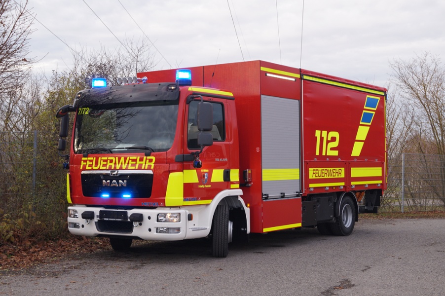MZF2 - Freiwillige Feuerwehr Wöllstein, Ort/Kunde: , Fahrzeug:, Typ: MZF-RP5 - HENSEL Fahrzeugbau - Auslieferung Kundenfahrzeug