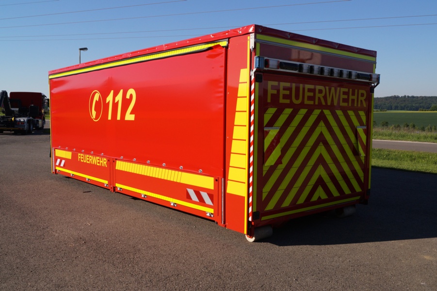 AB-Logistik - Ingelheim, Ort/Kunde: , Fahrzeug:, Typ: Abrollbehaelter - HENSEL Fahrzeugbau - Auslieferung Kundenfahrzeug